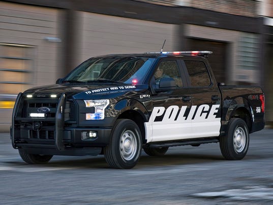 Ford offers new F-150 pickup truck for police duty