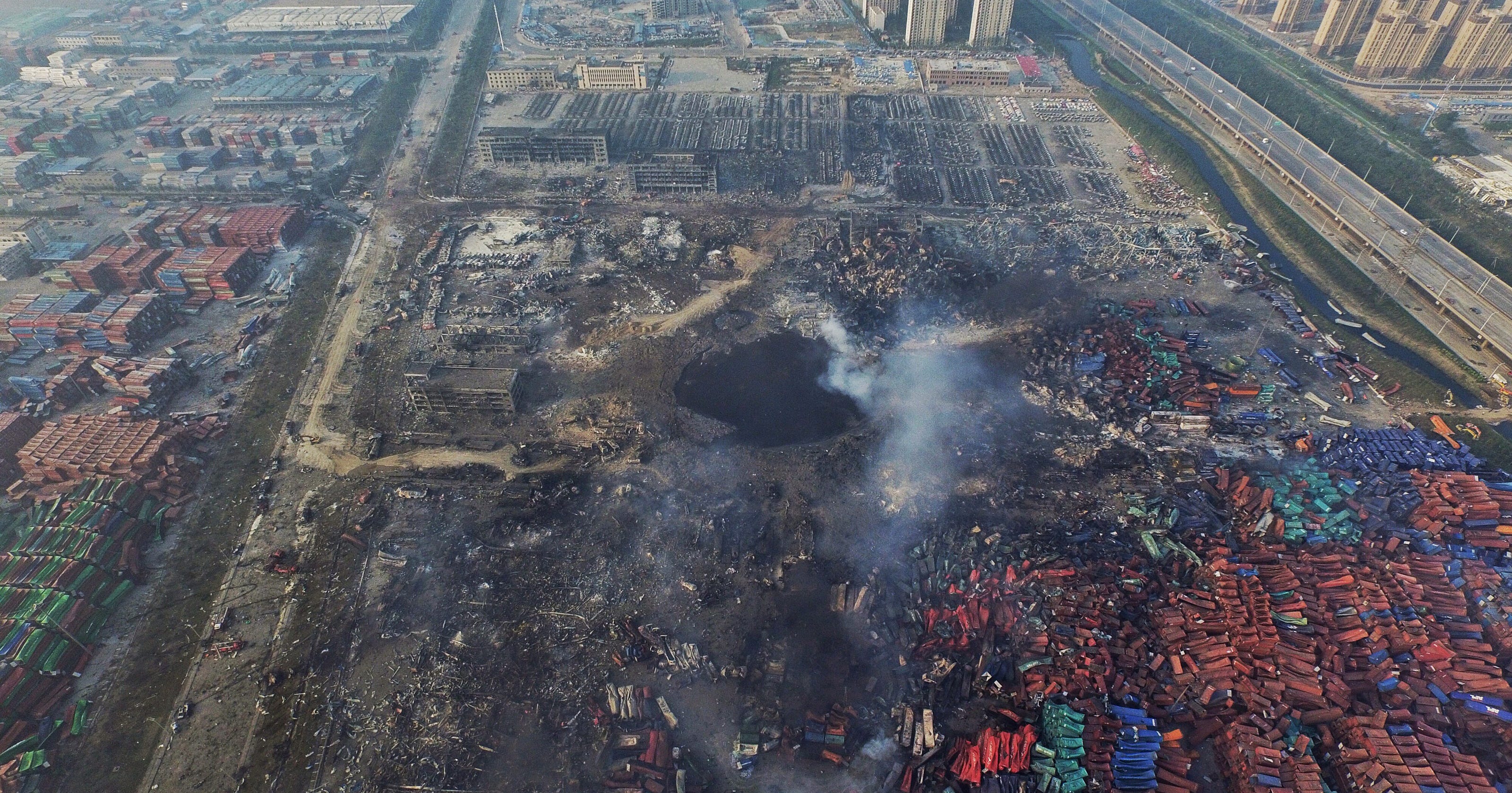 China detains 11 over deadly warehouse explosion