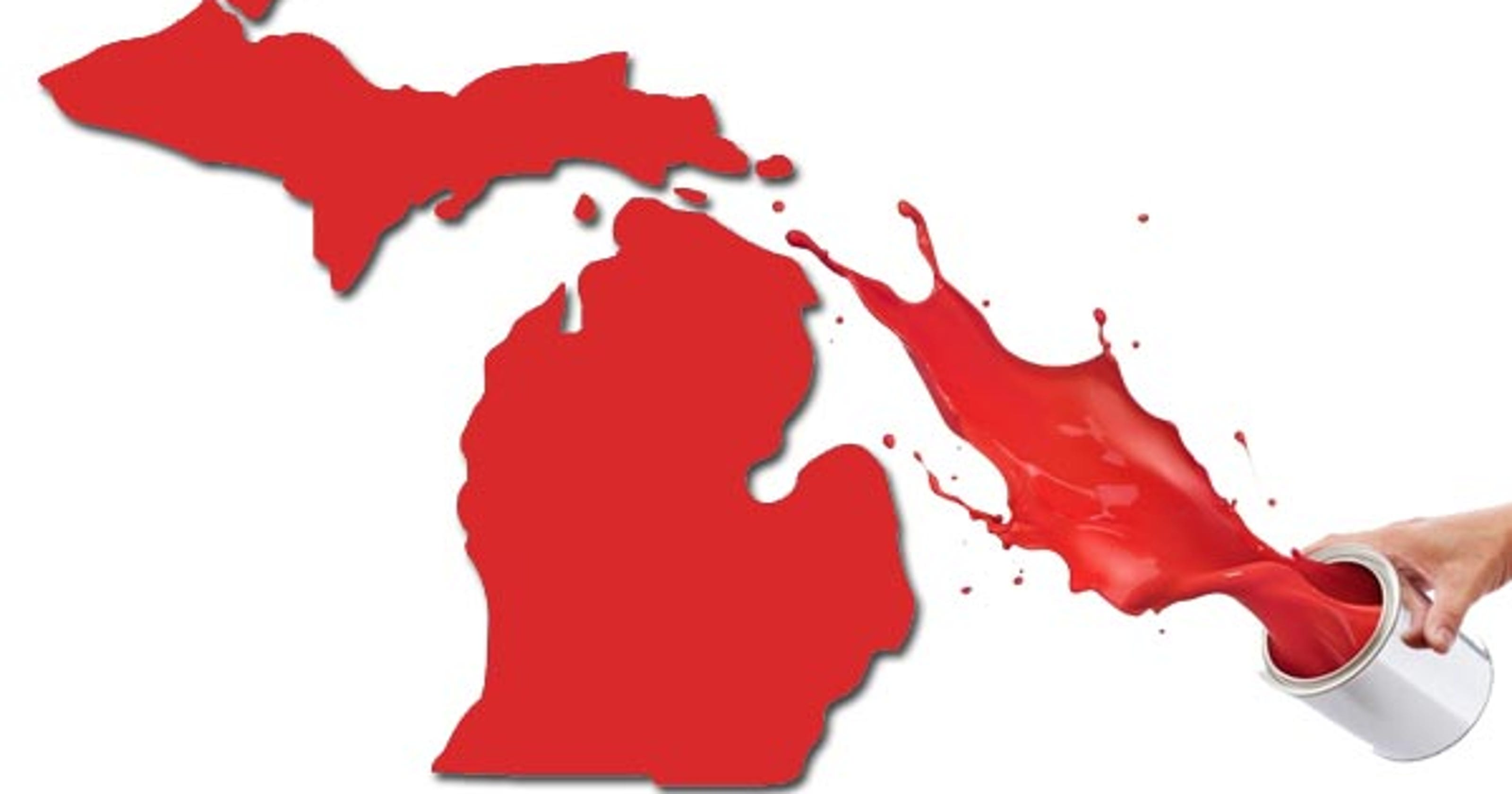 Is Michigan now officially a red state?