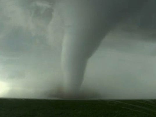 Twister damages up to 25 homes in rural Kansas