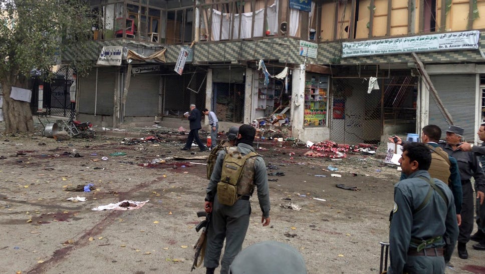 Afghan Suicide Bombing Claimed By Islamic State Kills 35