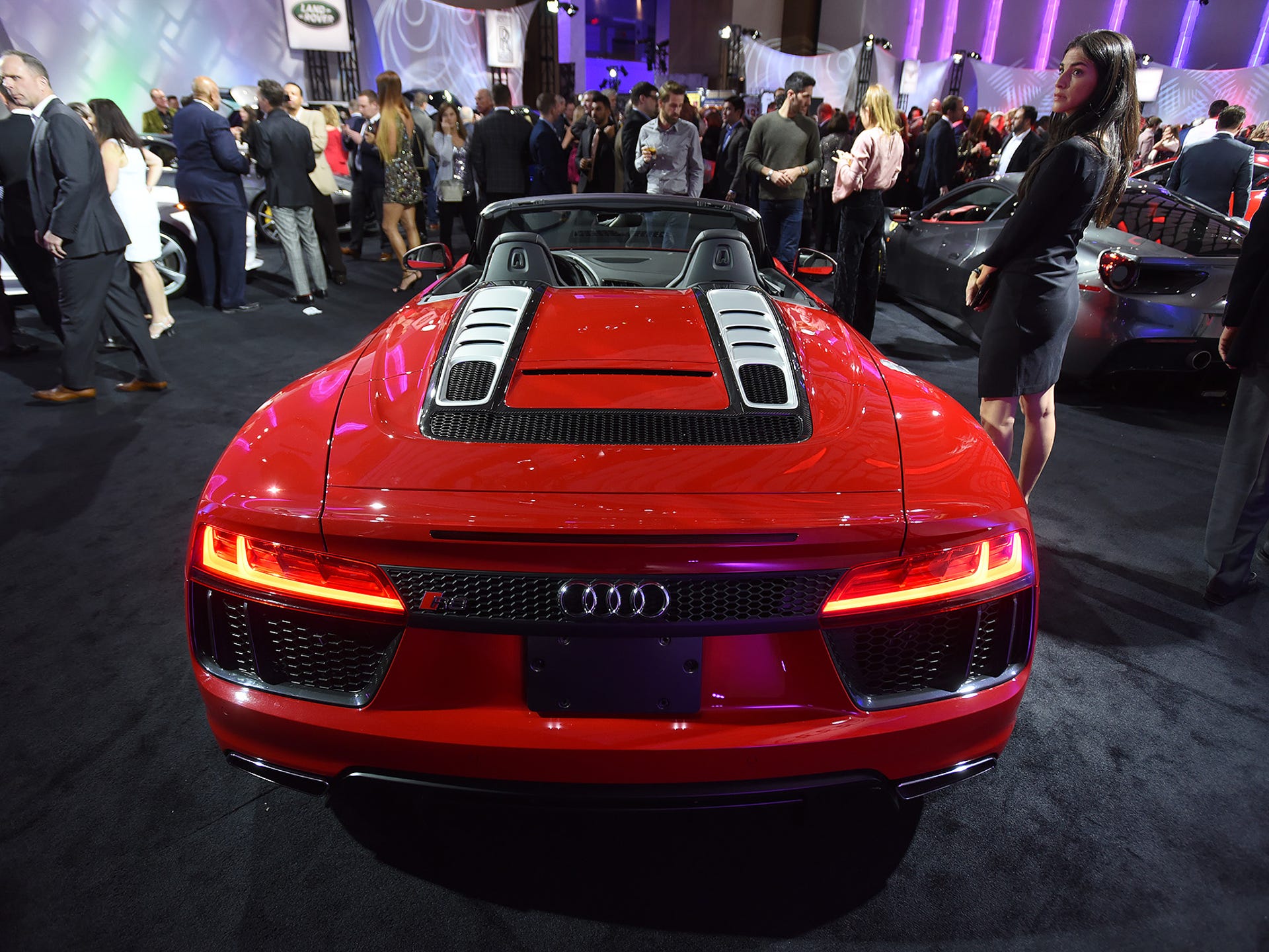 Exotic cars star at exclusive auto show event