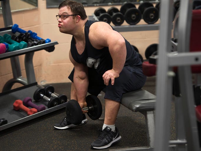 Bodybuilder Collin Clarke Overcomes Down Syndrome To Inspire Others