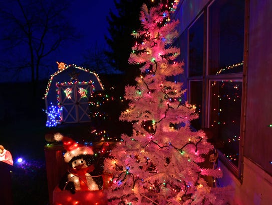 Patty and Larry Mack are into extreme Christmas decorating