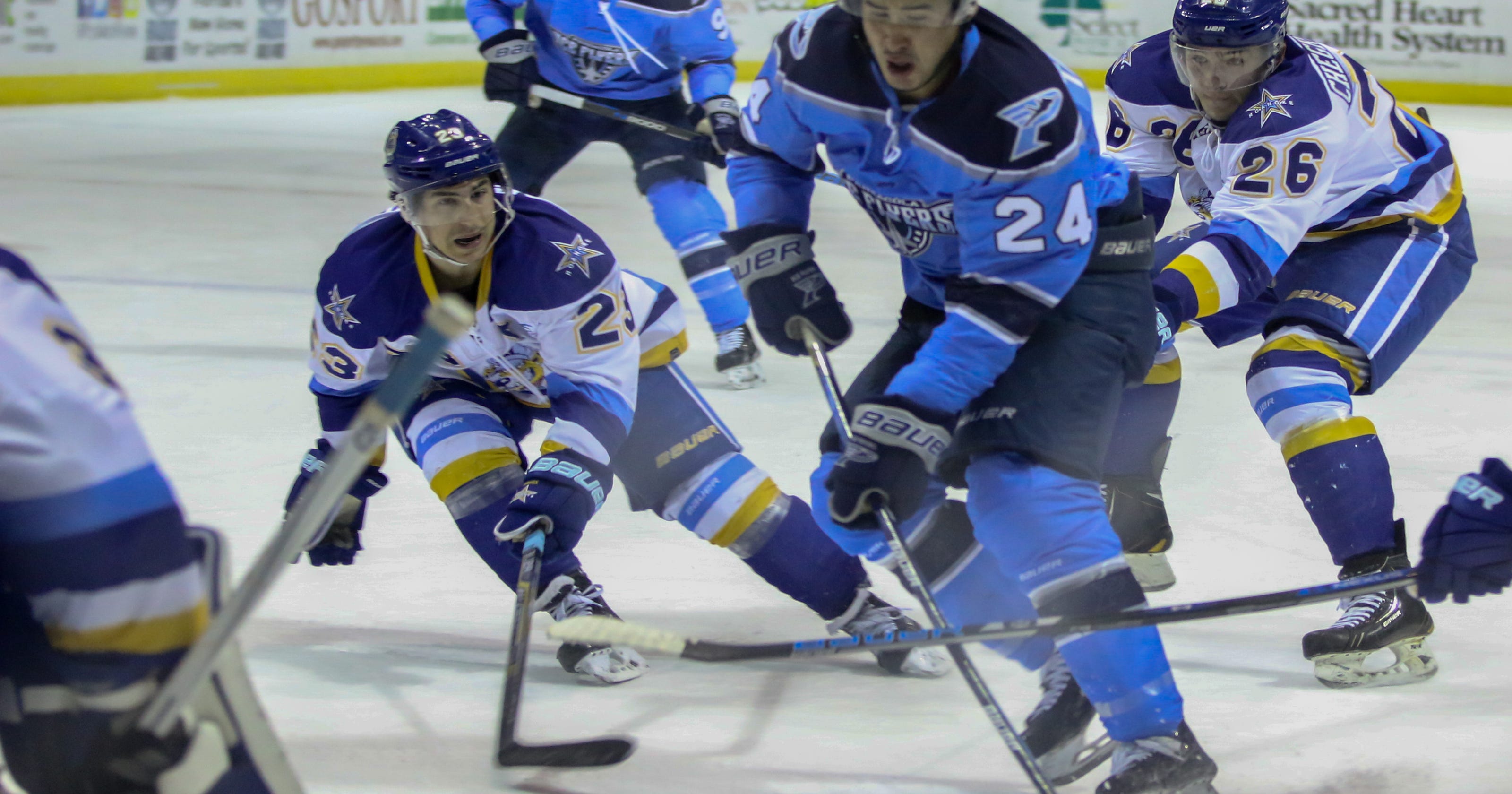 Ice Flyers look to gain while at home