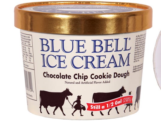 gluten free blue bell ice cream