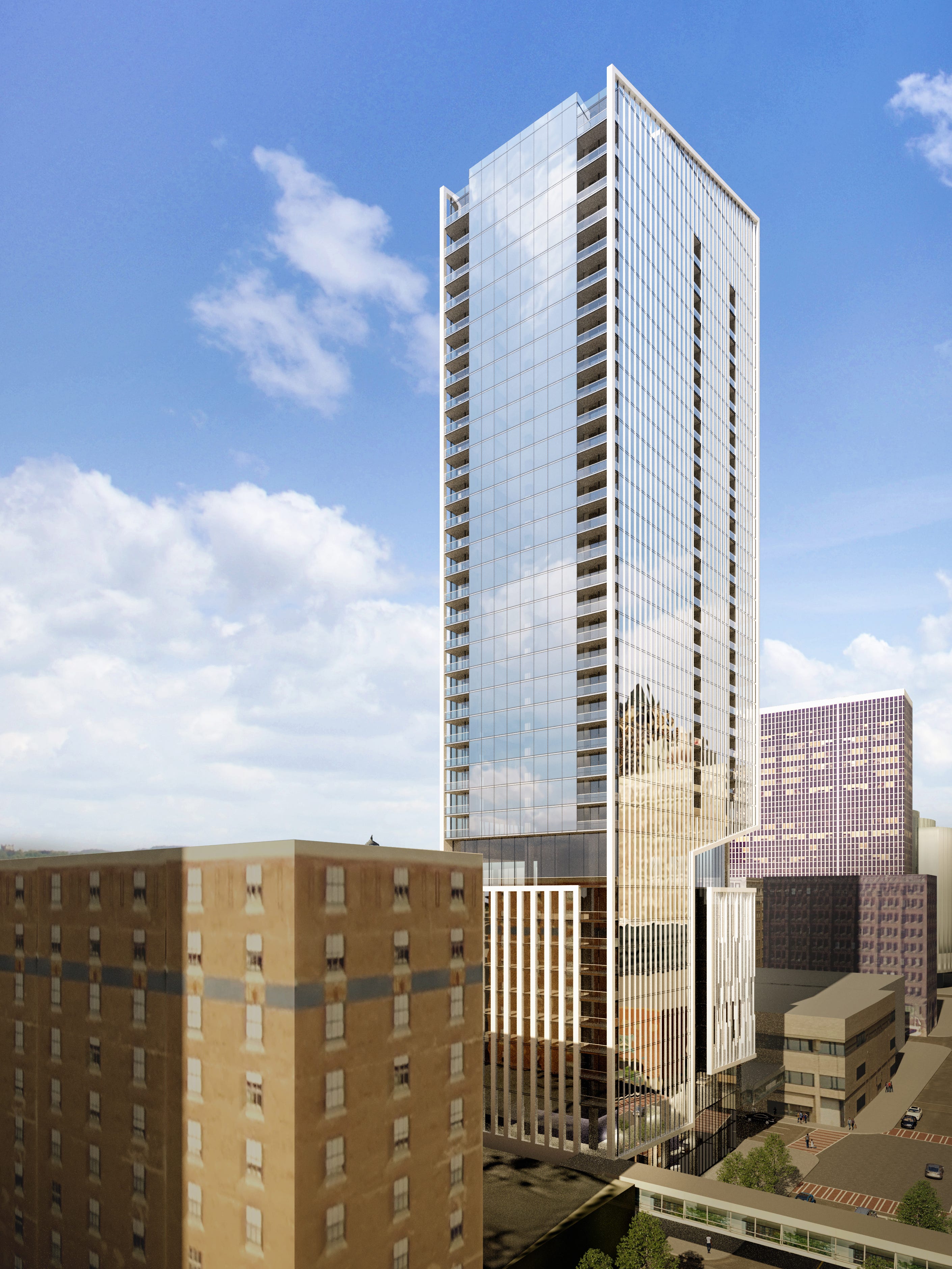 Construction On Des Moines' Tower The Fifth Is Expected This Month