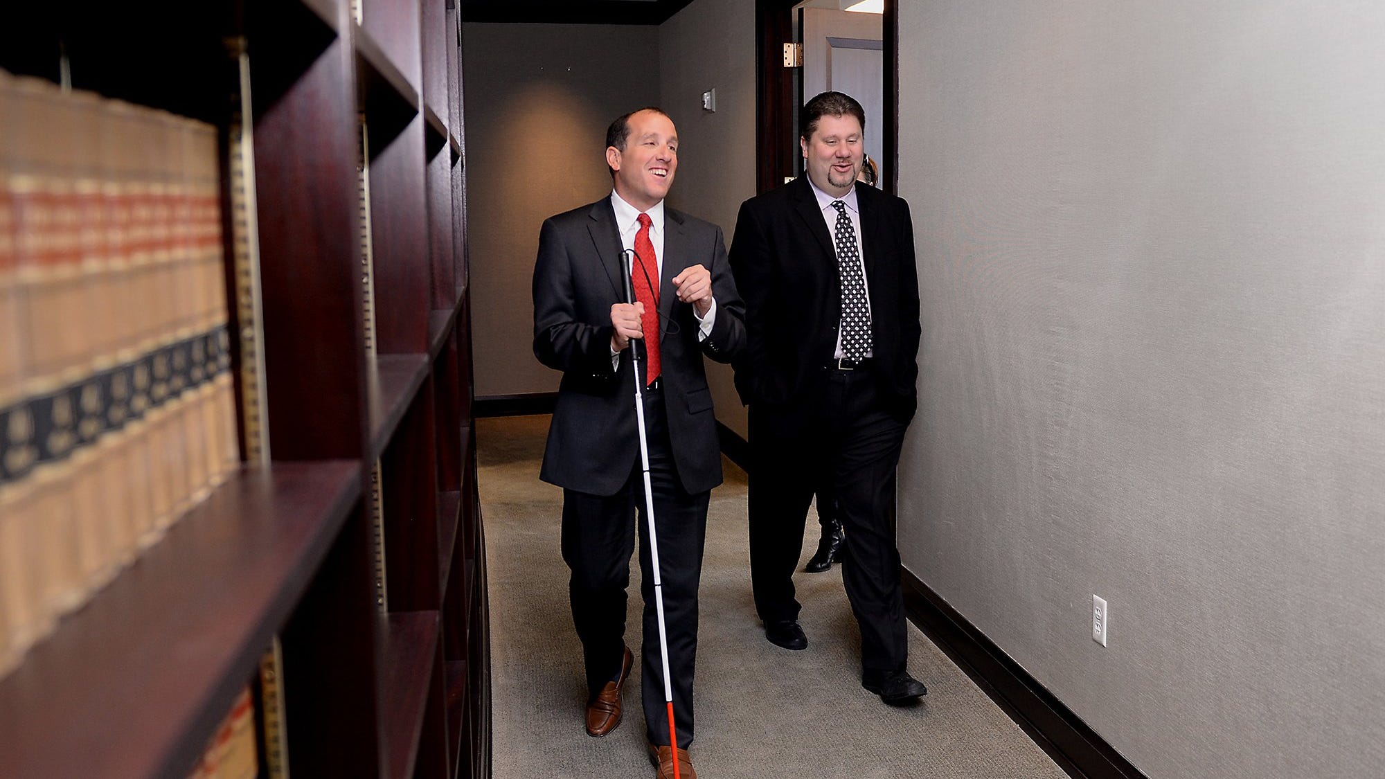 MIchigan's 1st blind justice aims to inspire