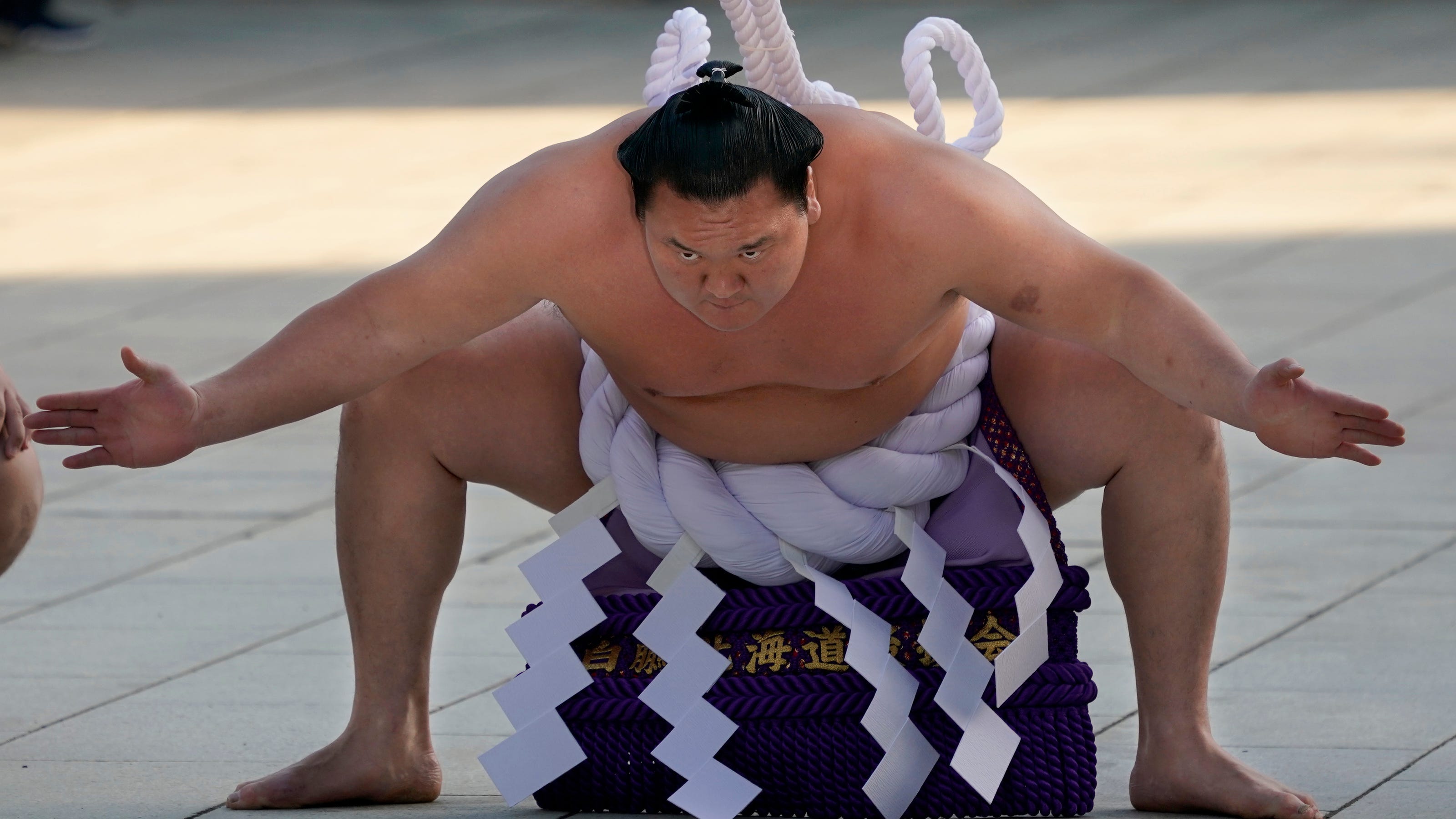 Sumo coming well almost to Tokyo Olympics