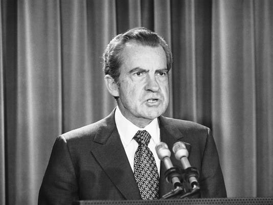 Local History Watergate Scandal Brings Down Richard Nixon 