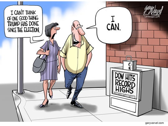 Cartoonist Gary Varvel Trumps Accomplishments 