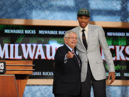 Look back at the 2013 NBA draft, when Bucks drafted Antetokounmpo