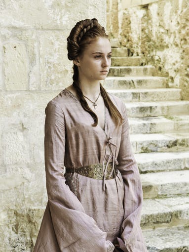 Style Diary Sansa Stark Of Game Of Thrones