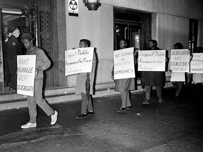 Nashville Then: 1962 Civil Rights Movement in Nashville