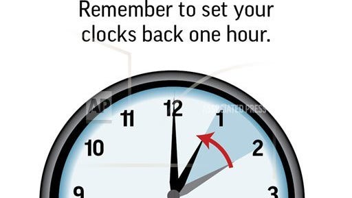turn clocks back