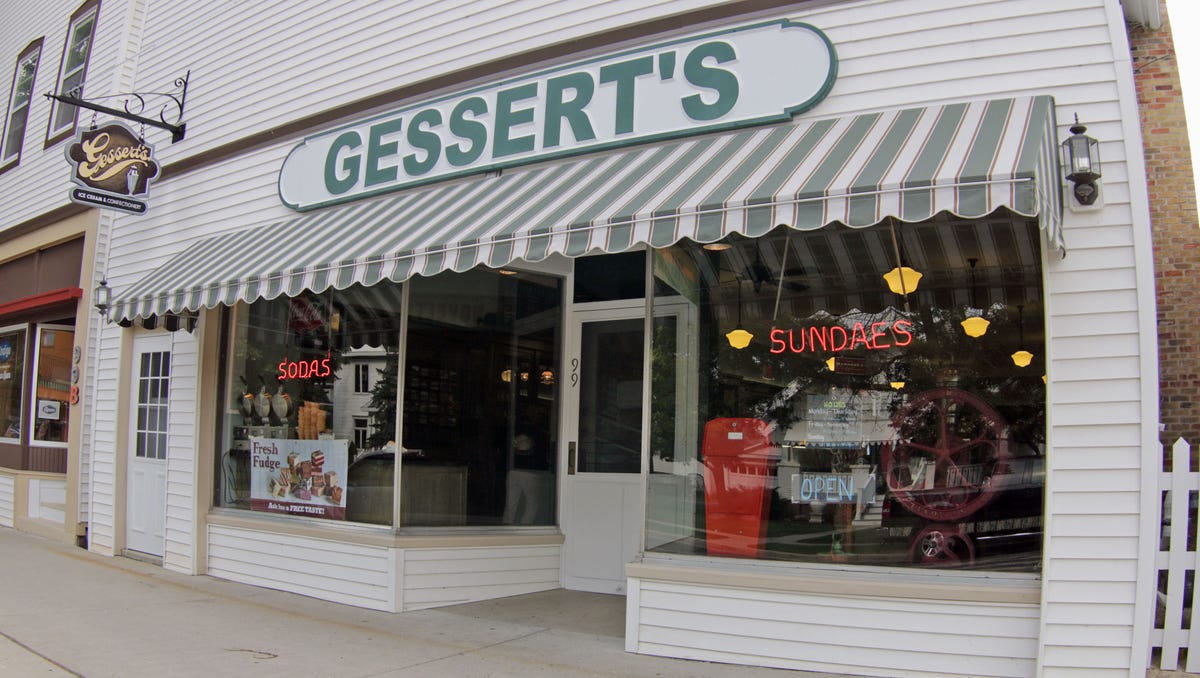 Elkhart Lake S Gessert S Ice Cream Reopens Restored With New Owners