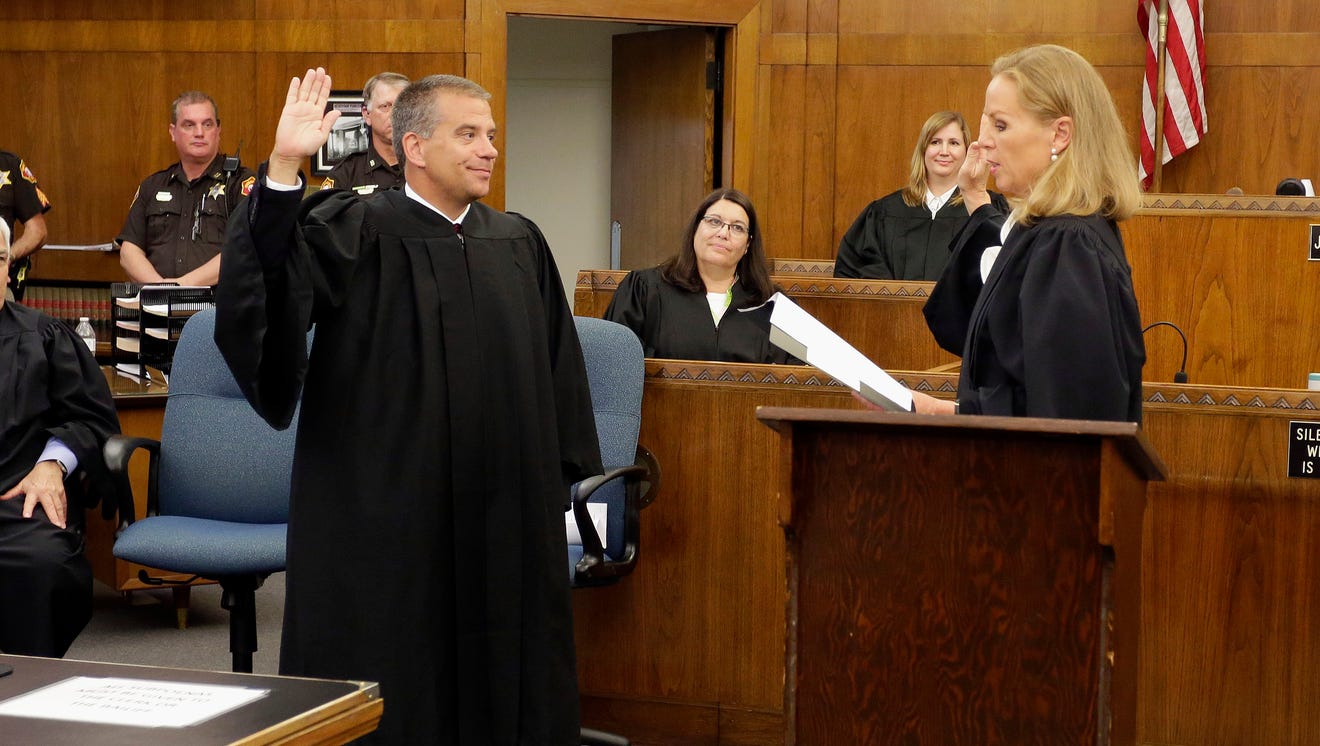 Hoffmann sworn in as Sheboygan County Circuit Court judge