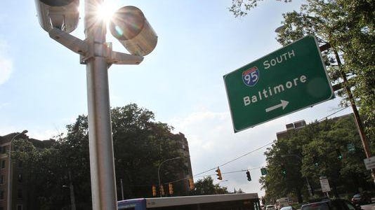 red light camera ticket delaware