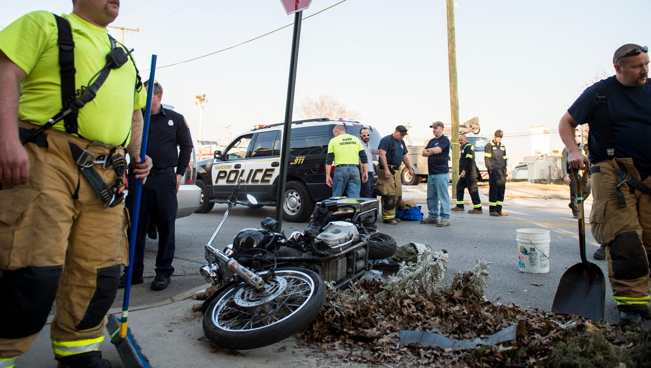 Serious injuries result from motorcycle crash on Broadway