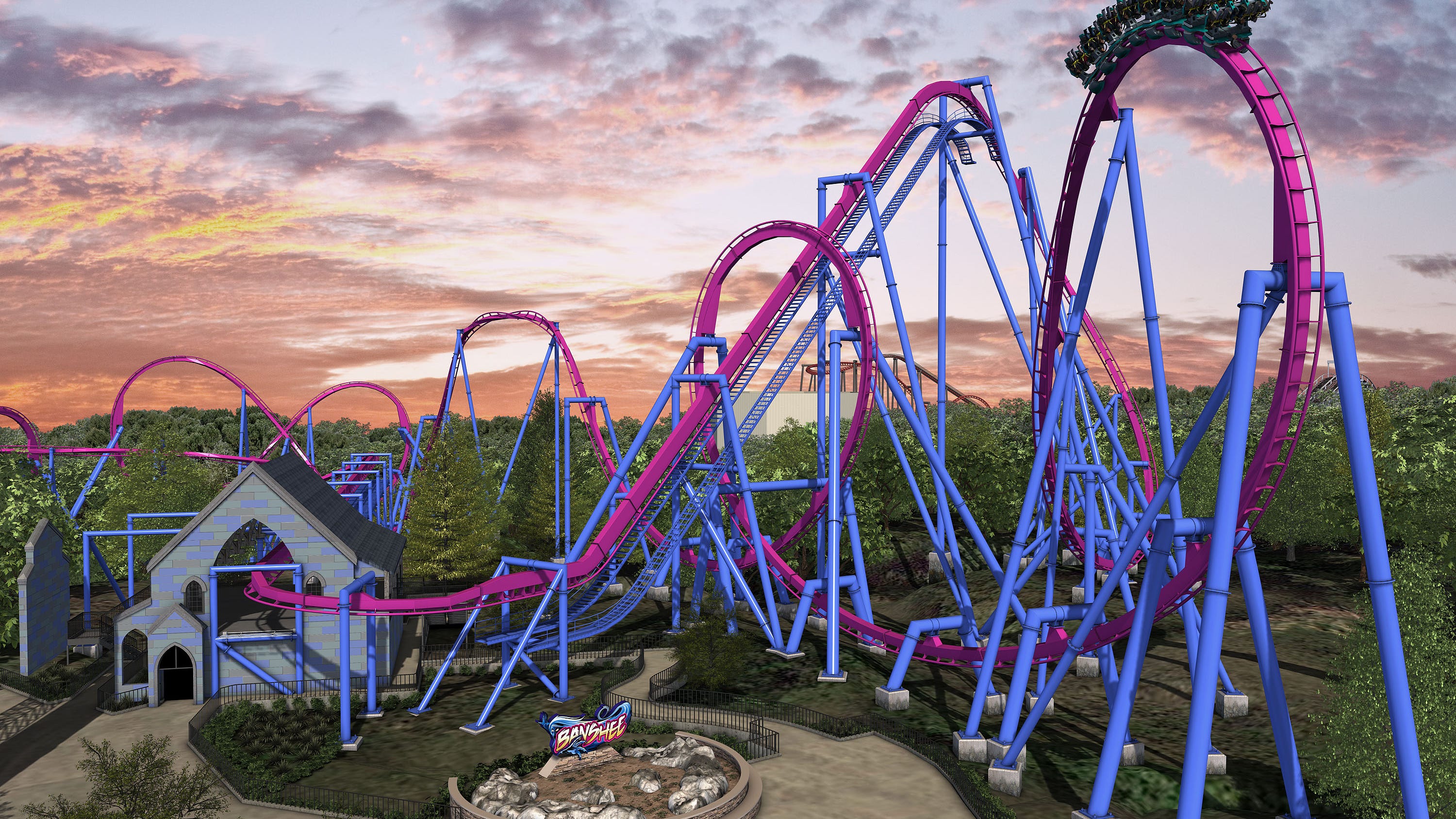 Go Coaster Crazy On Kings Island S Banshee Bat Beast   Banshee 