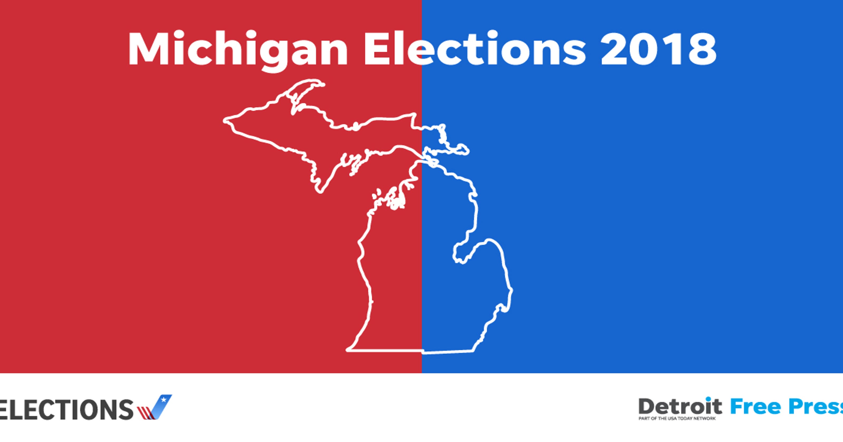 Michigan election results for Oakland, Wayne and counties