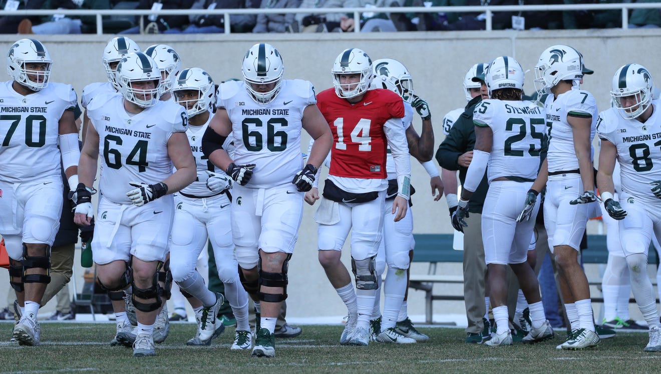 Michigan State football Projecting the depth chart after spring game