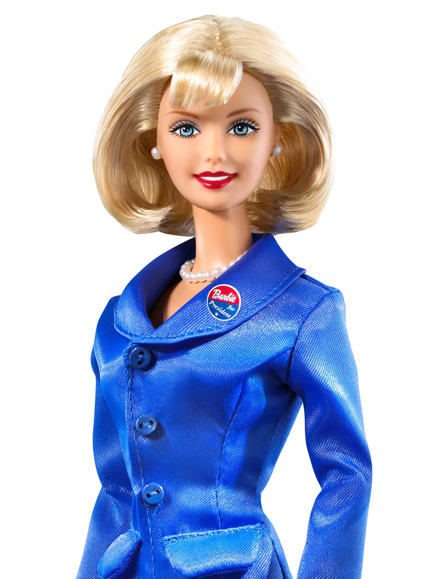 Kritiek Namens Evacuatie New presidential Barbie has running mate, too