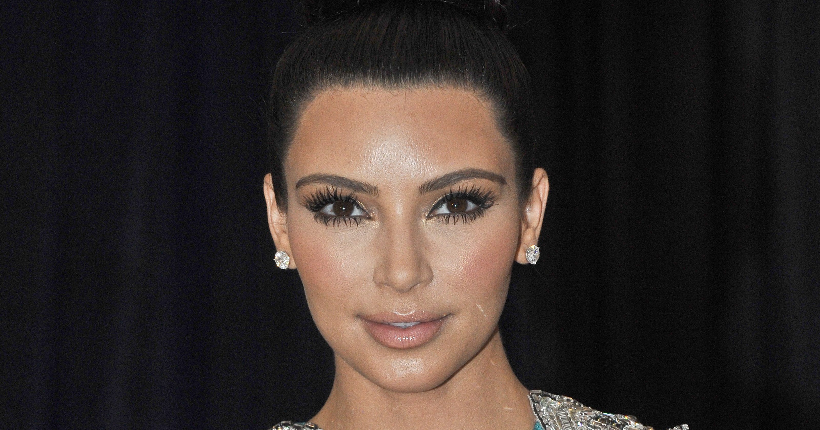 Kim Kardashian Finally Steps Out After Giving Birth 
