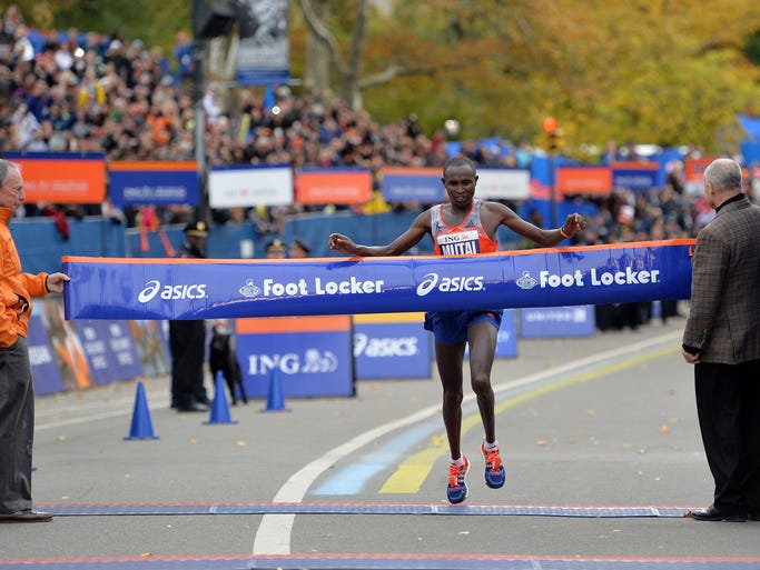 Celebrity: NYC Marathon:Kenyan runners sweep elite titles
