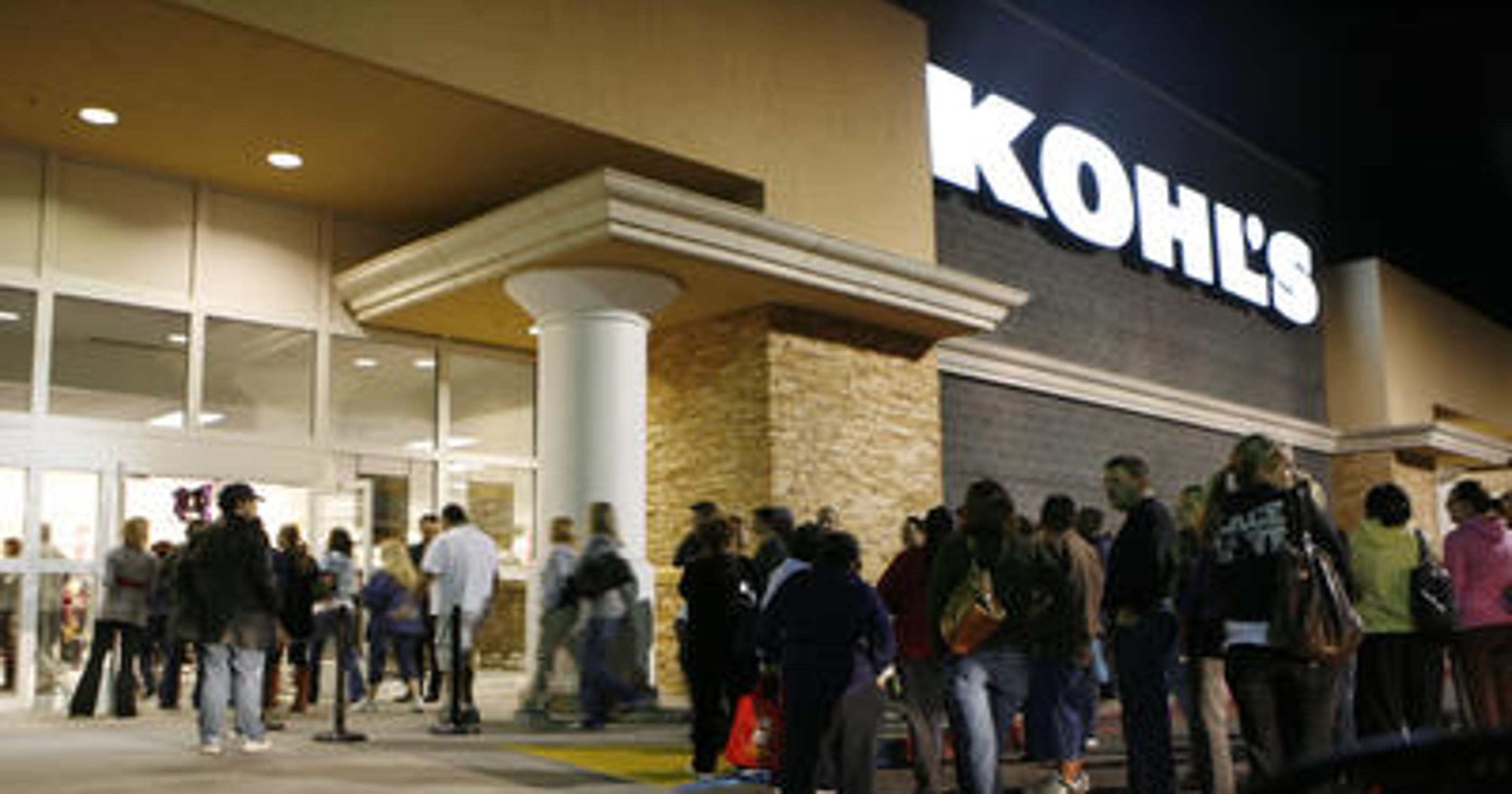 Kohl's, malls release hours for Thanksgiving Day, Black Friday