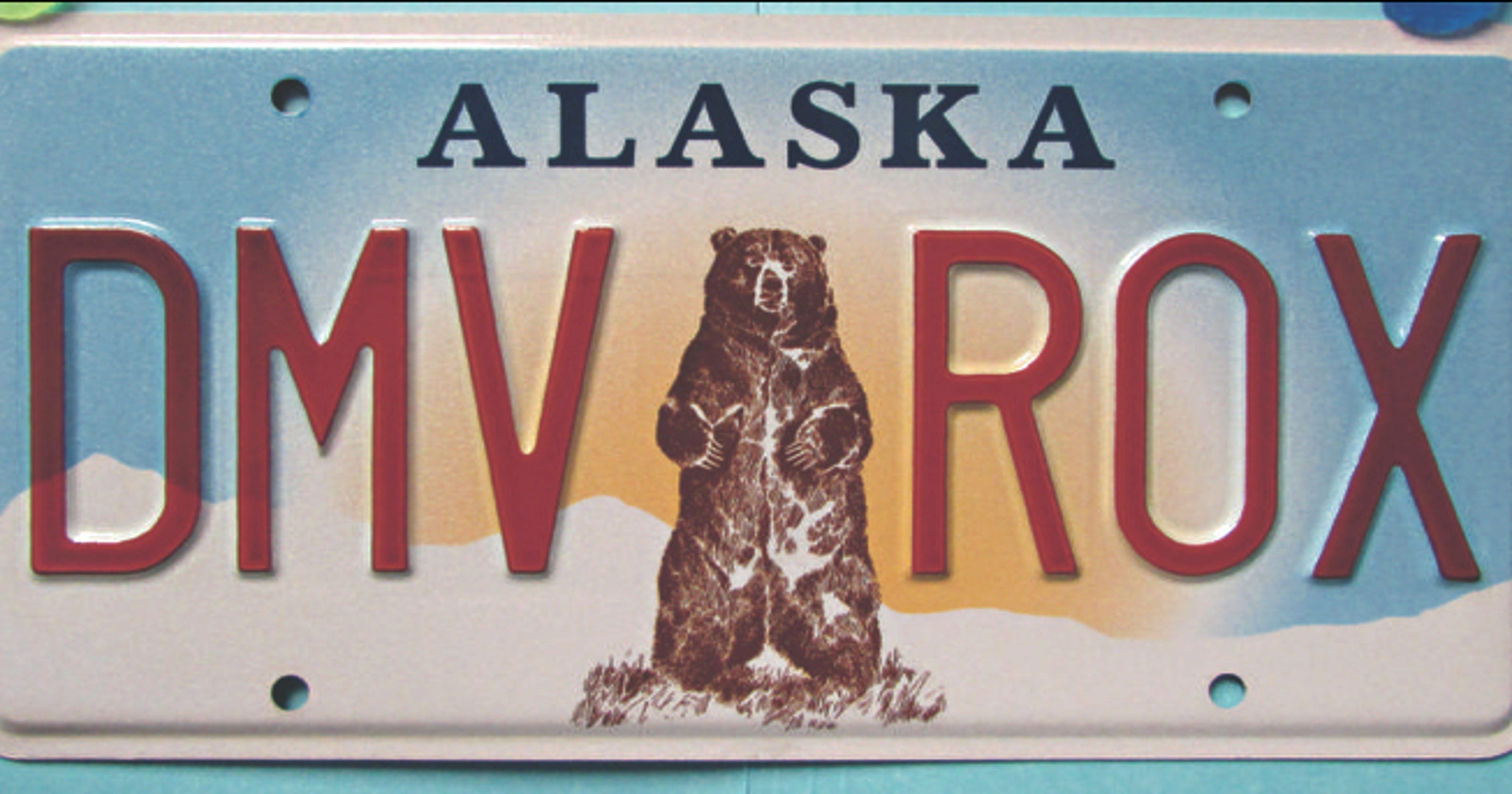 The week's odd news: Alaska to offer grizzly license plates