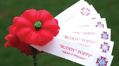 Veterans Selling Poppy Seed Packets To Remember WWI   B9317080718Z.1 20150427204214 000 GQCAKK2O2.1 0 