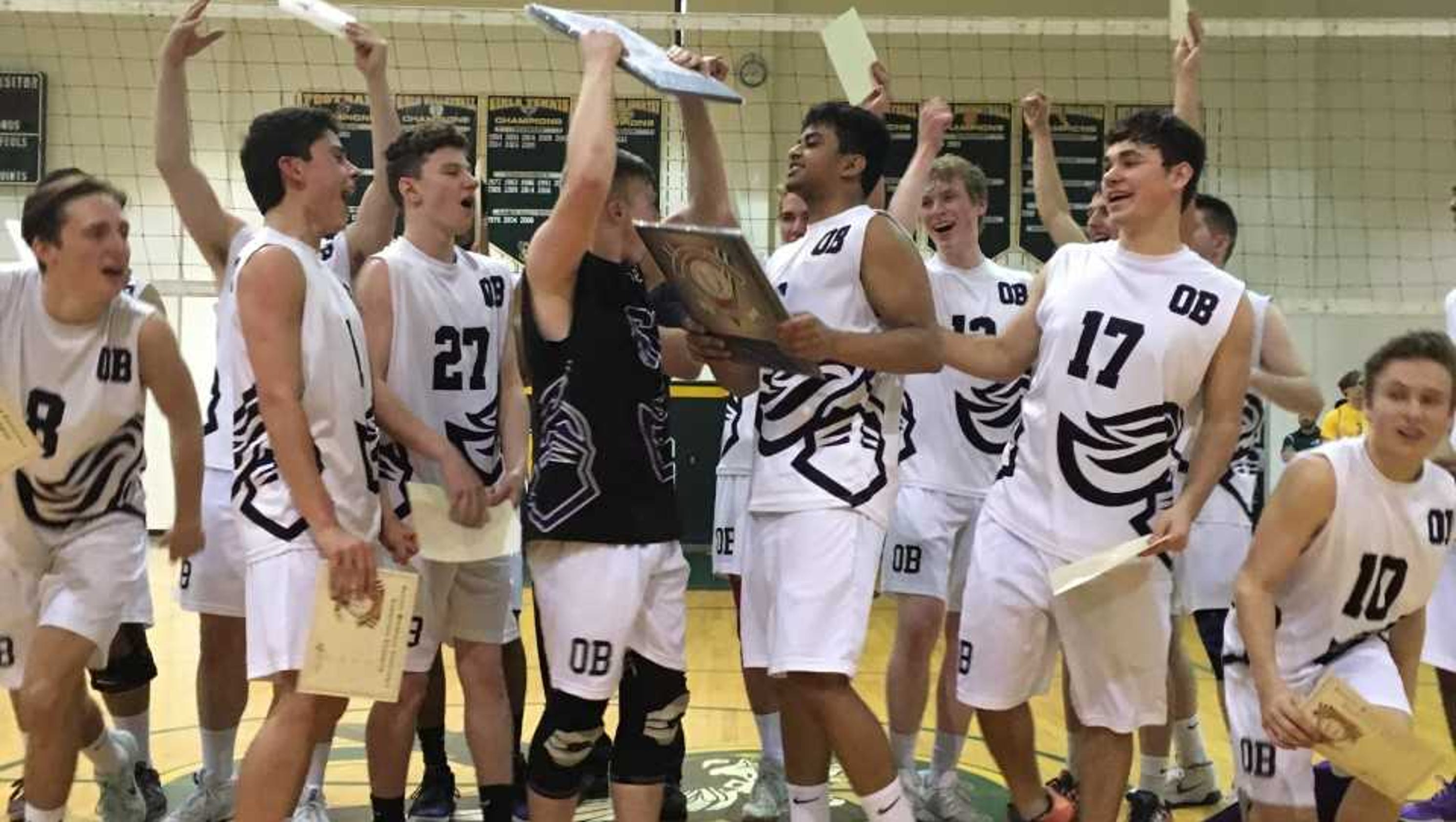 Old Bridge wins first boys volleyball sectional championship in school