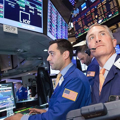 Traders on the NYSE.