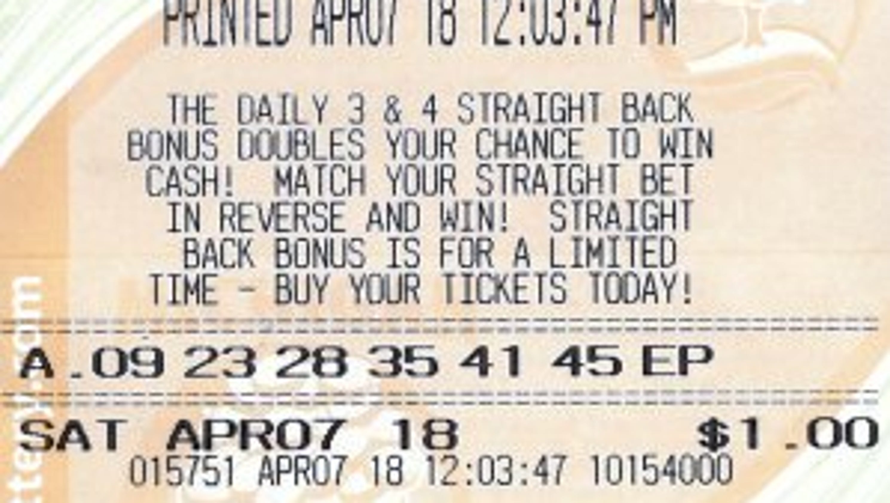 michigan daily lottery 3 4 digit evening