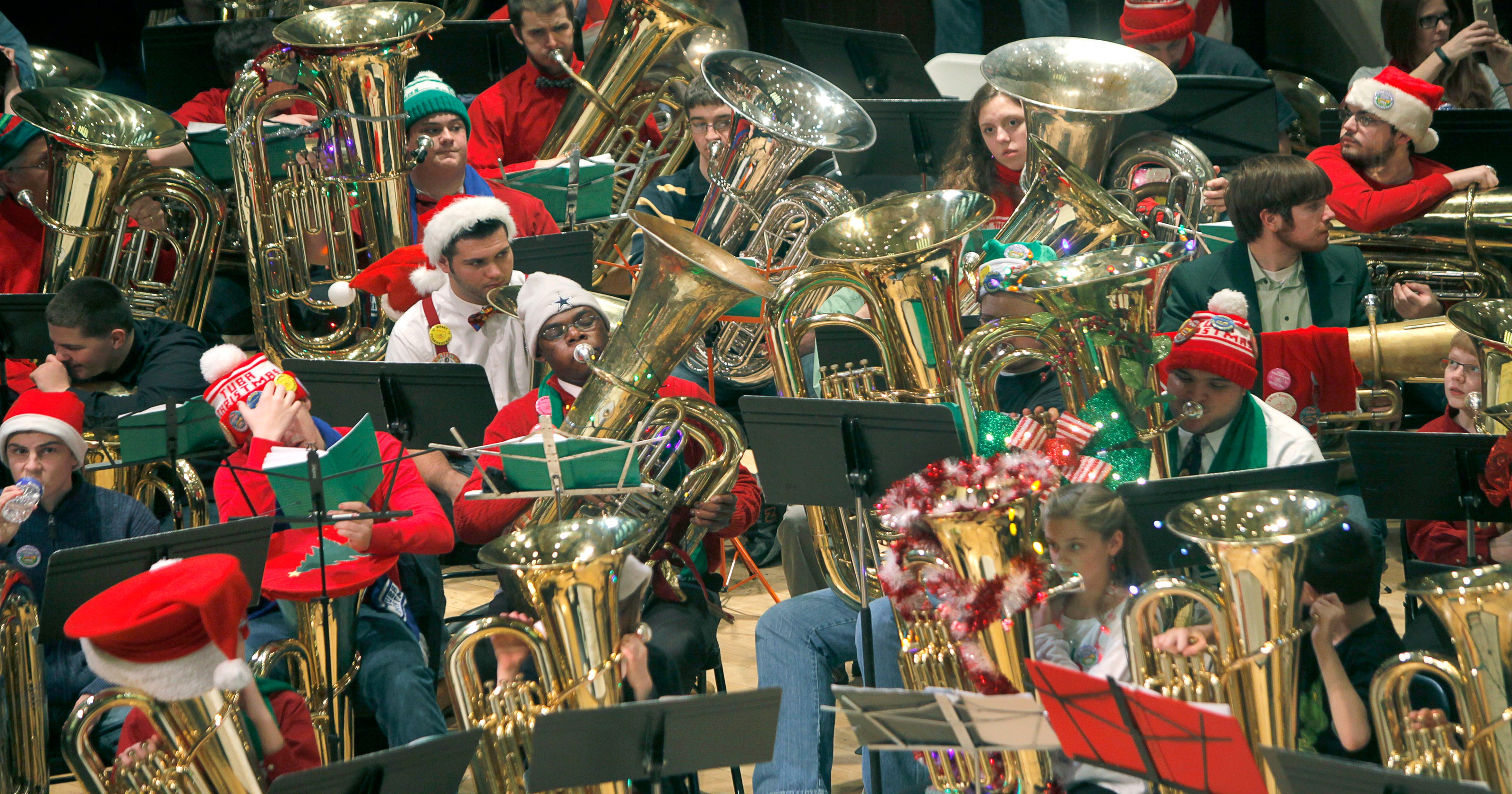 Tuba Christmas a tradition for young and old