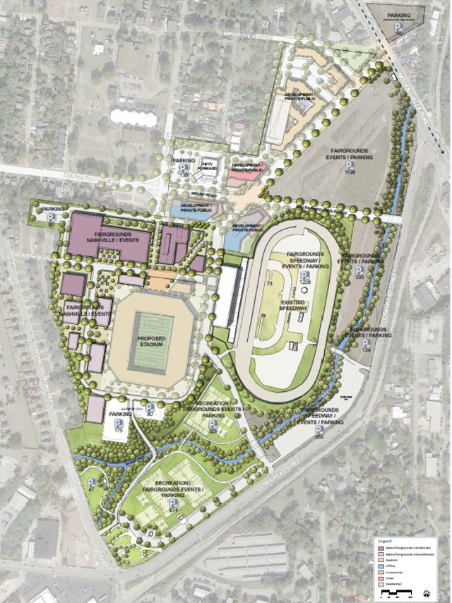 Nashville S Major League Soccer Stadium Proposal Includes Shops Restaurants And A Hotel