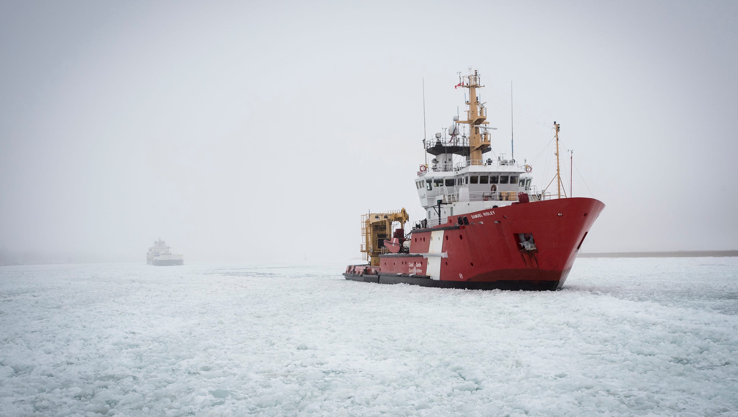 Canadian Coast Guard: Icebreakers Were Not Near Bluewater Ferry