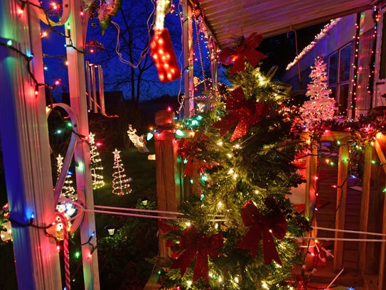 Patty and Larry Mack are into extreme Christmas decorating