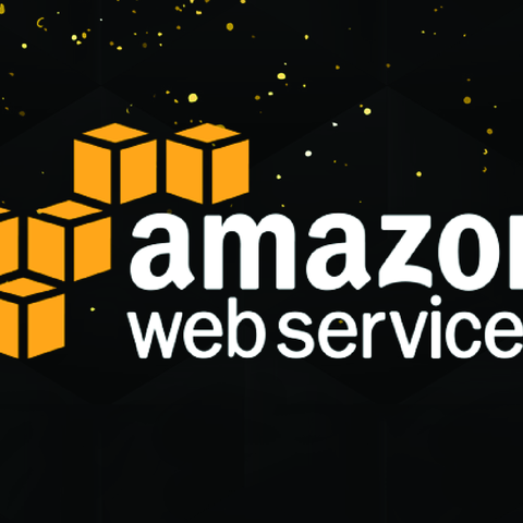 Logo banner for Amazon Web Services.