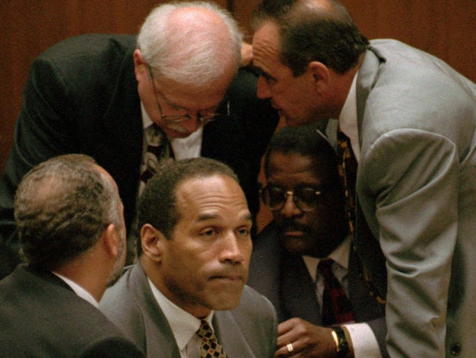 The O.J. Simpson murder trial in pictures