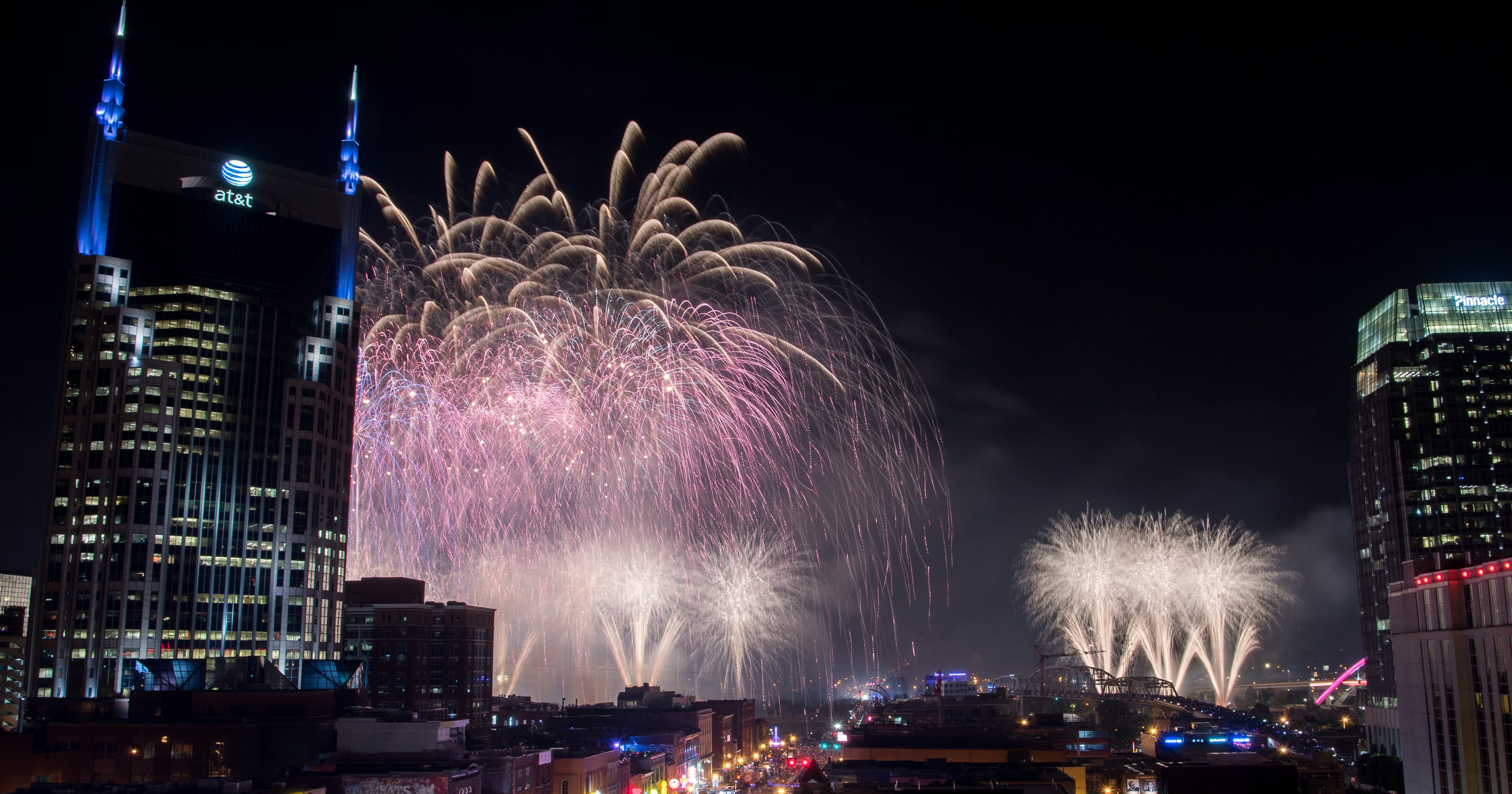 Nashville 4th of July Schedule, lineup, fireworks, Broadway concerts