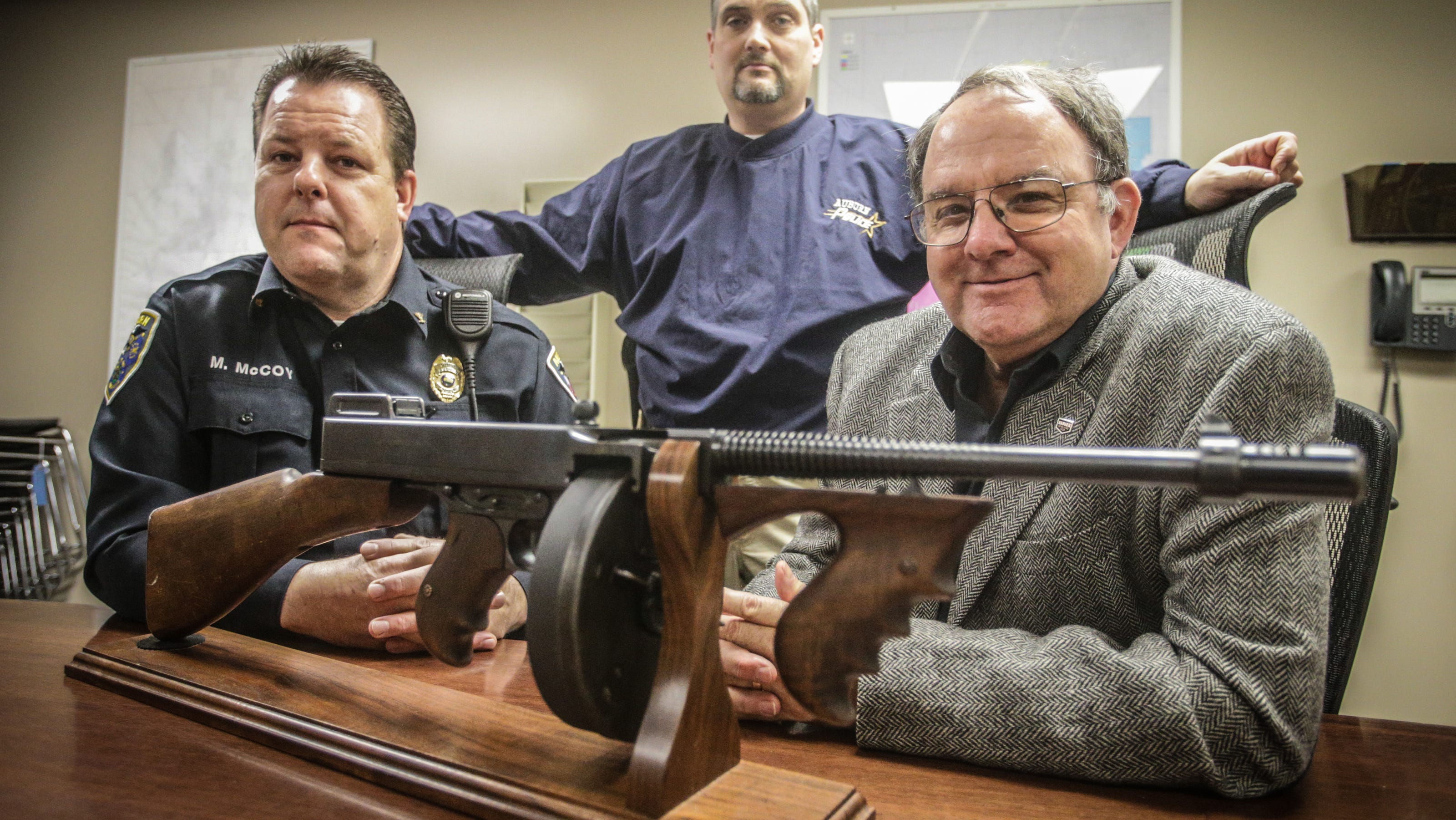 Machine gun Dillinger stole is back home again in Indiana