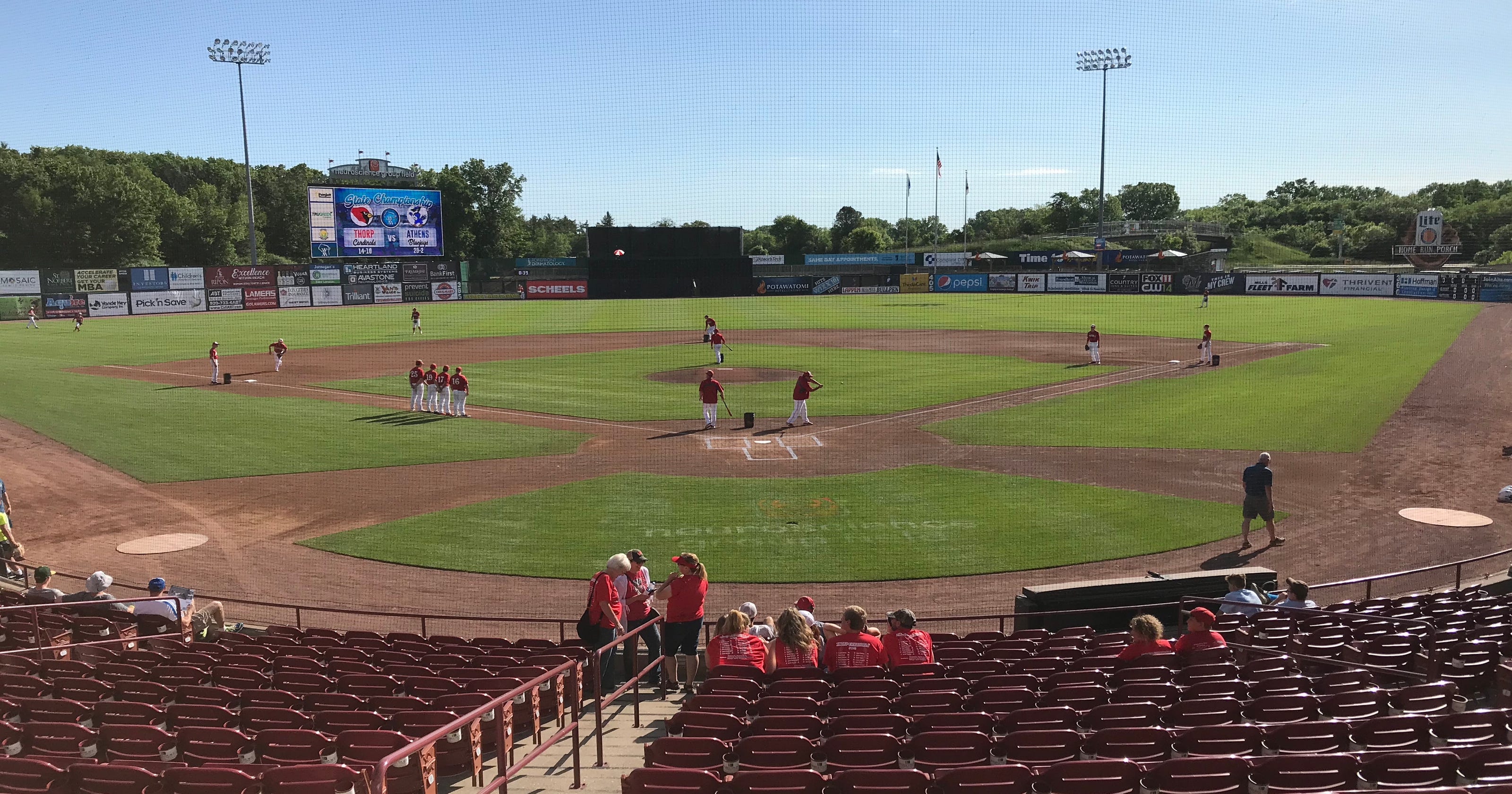 WIAA state baseball: Thursday's championship results
