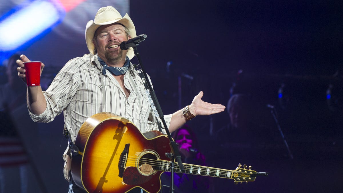 Toby Keith Performs At Klipsch Music Center