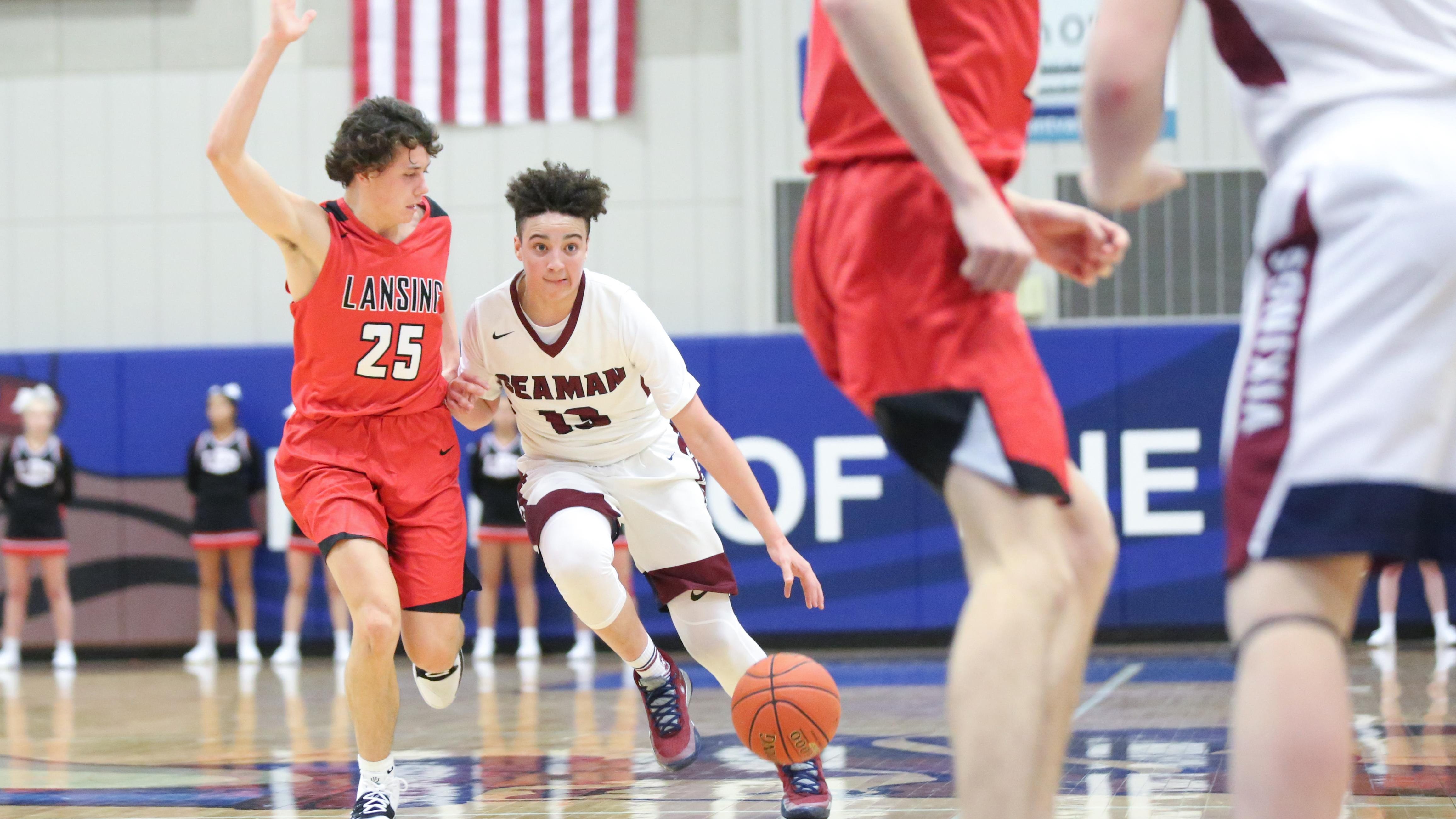 Seaman Boys Win On Kaden Bonner's 3-pointer In 2OT Over Highland Park