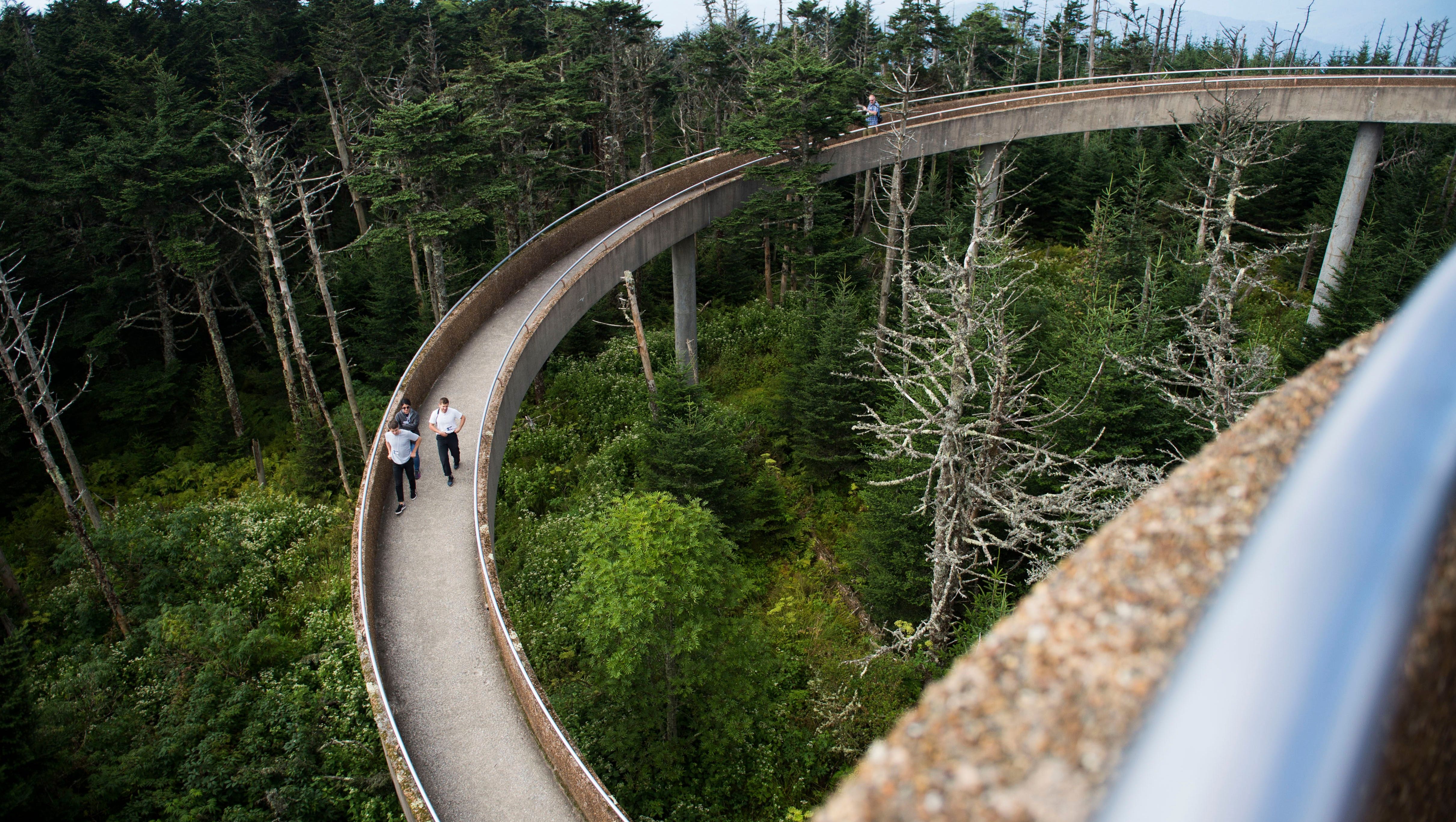 Clingmans Dome Tower Reopens For Winter Repairs To Resume In Spring