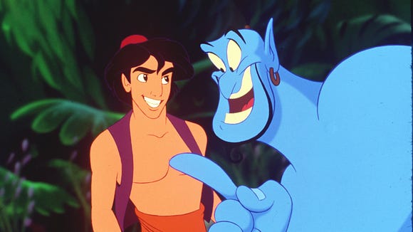 Aladdin Cartoon Porn Captions - Aladdin' remake: 'Hot Jafar' has Twitter drooling