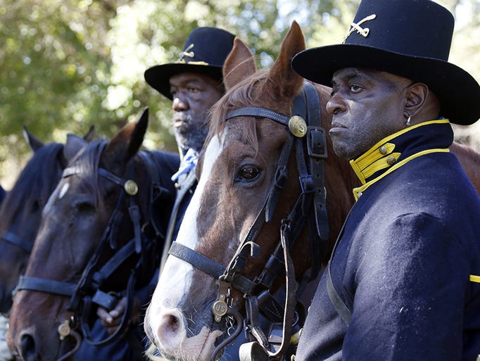 U.S. Colored Cavalry reenactment | Gallery