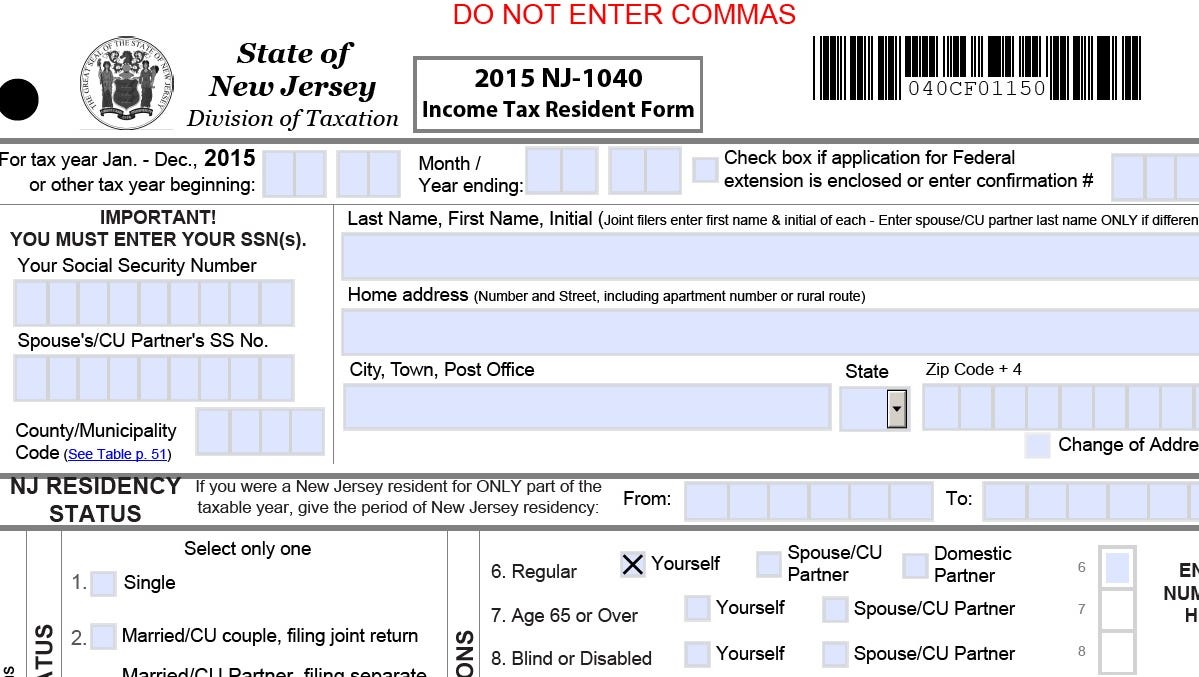 nj tax refund status error code 6011